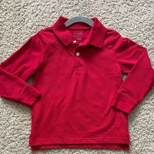 The Children's Place Bright Red Polo Shirt